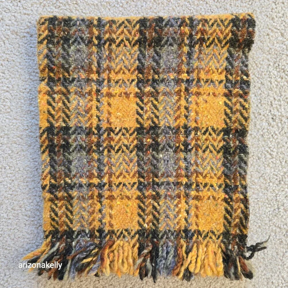Karen Zambox Wool Tweed Plaid Vintage Culture - Picture 9 of 14